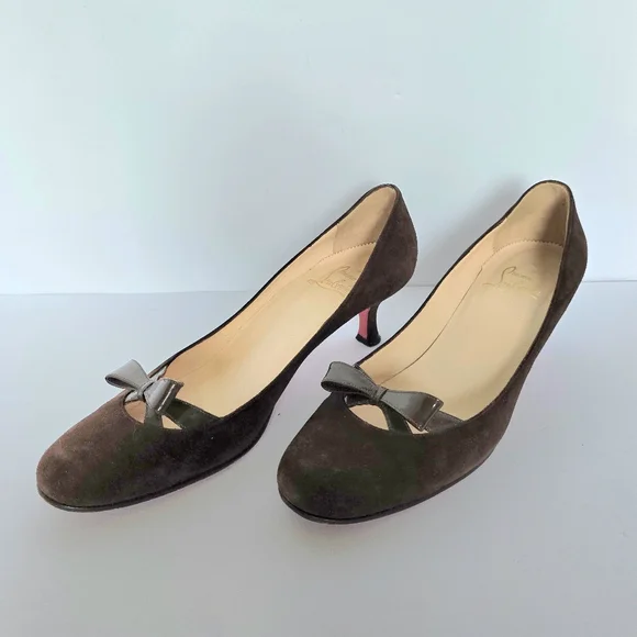 Christian Louboutin Suede Pumps - Picture 10 of 10